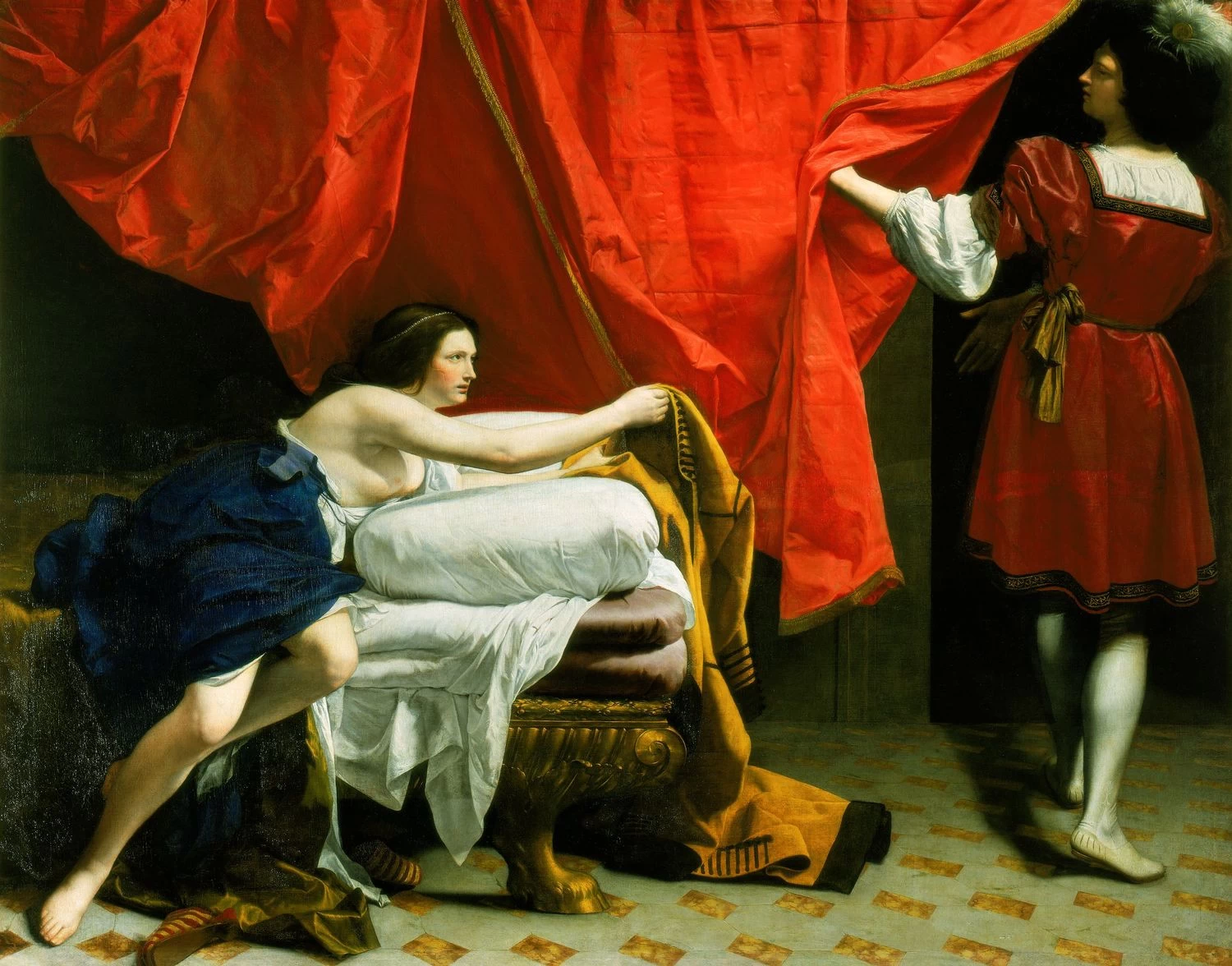 Giuseppe e la moglie di Putifarre - Royal Collection, Windsor